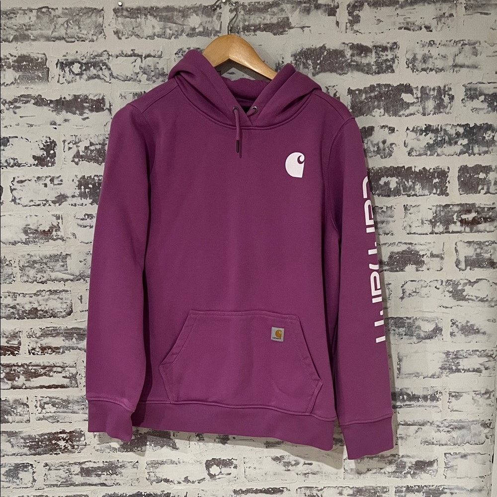 Carhartt Plum Sweatshirt with Logo